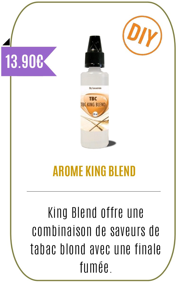Eliquide Concentré 30ml Classic King Blend- YZY -