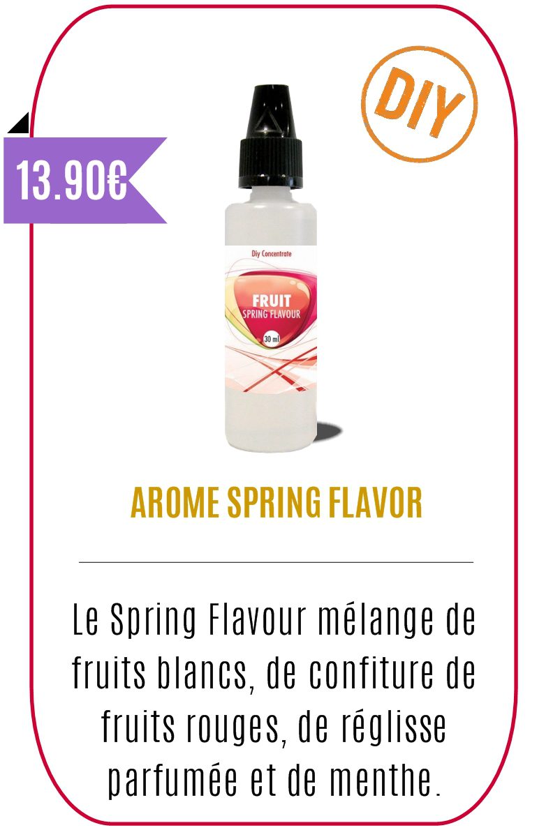 Eliquide Fruité Concentré DIY 30ml Spring Flavour -YZY-