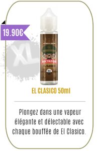 eliquide 50ml classic El Clasico -DICTATOR -