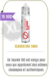 eliquide 50ml classic USA -savourea -