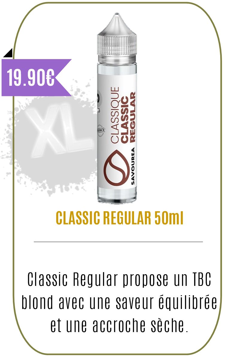 eliquide 50ml classic regular -savourea -
