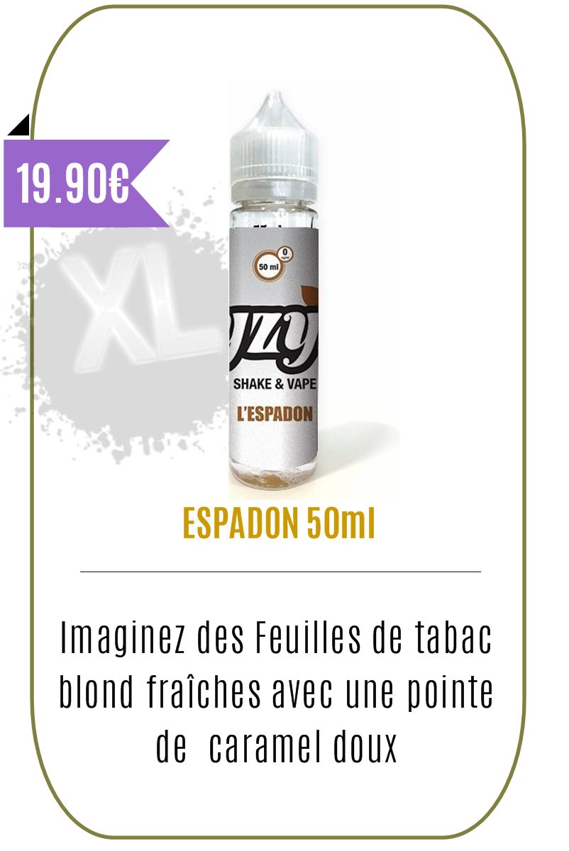 E-liquide Classic ESPADON 50 ml – YZY –