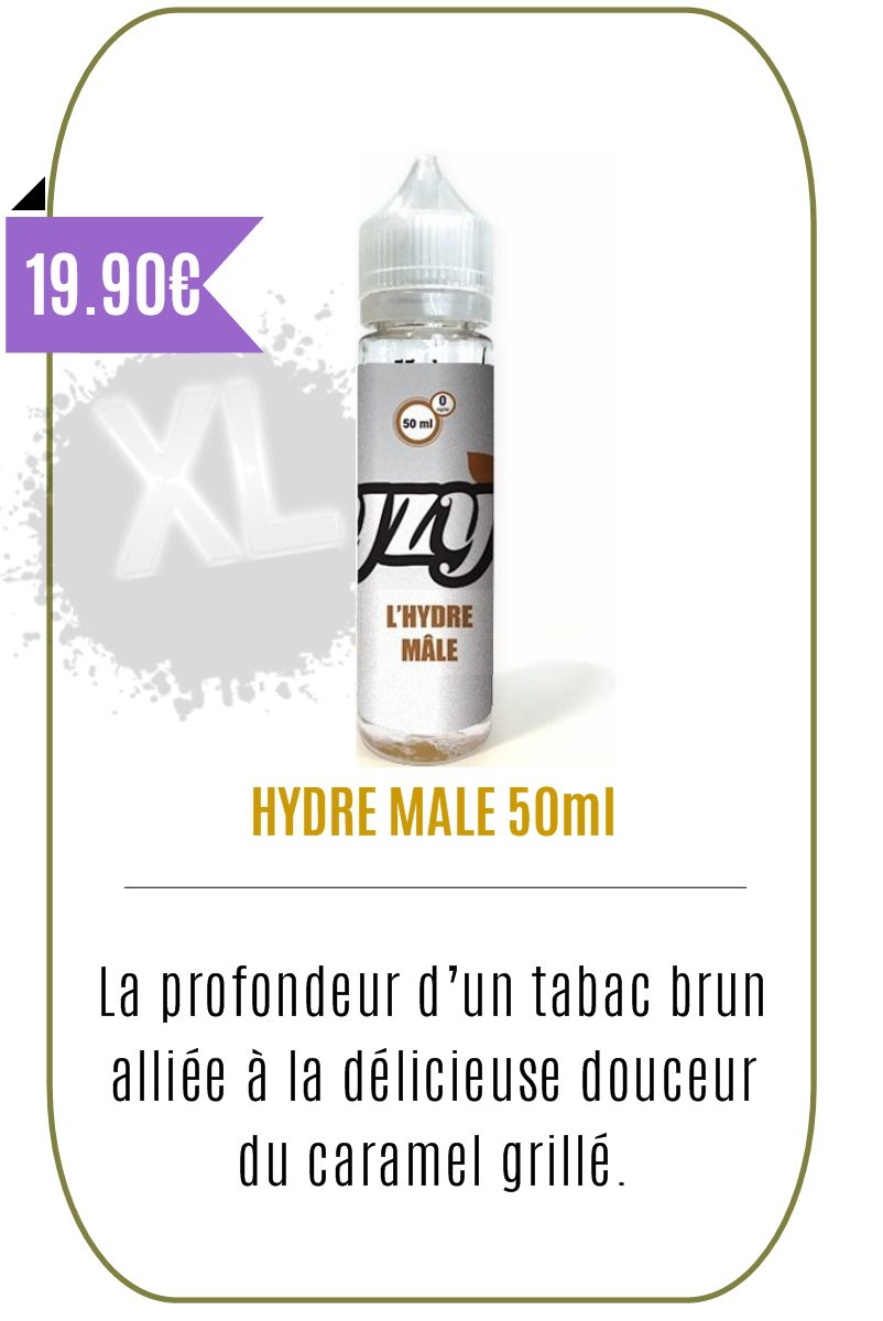 E-liquide Classic HYDRE MALE 50 ml – YZY –