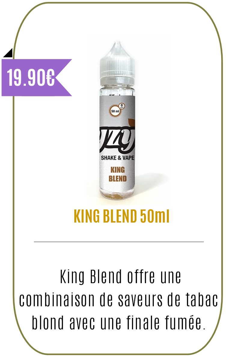 E-liquide Classic KING BLEND 50 ml – YZY –