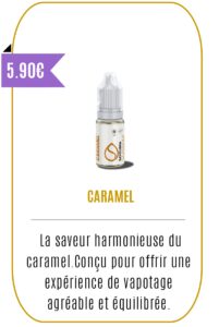 eliquide gourmand - Caramel- savourea-
