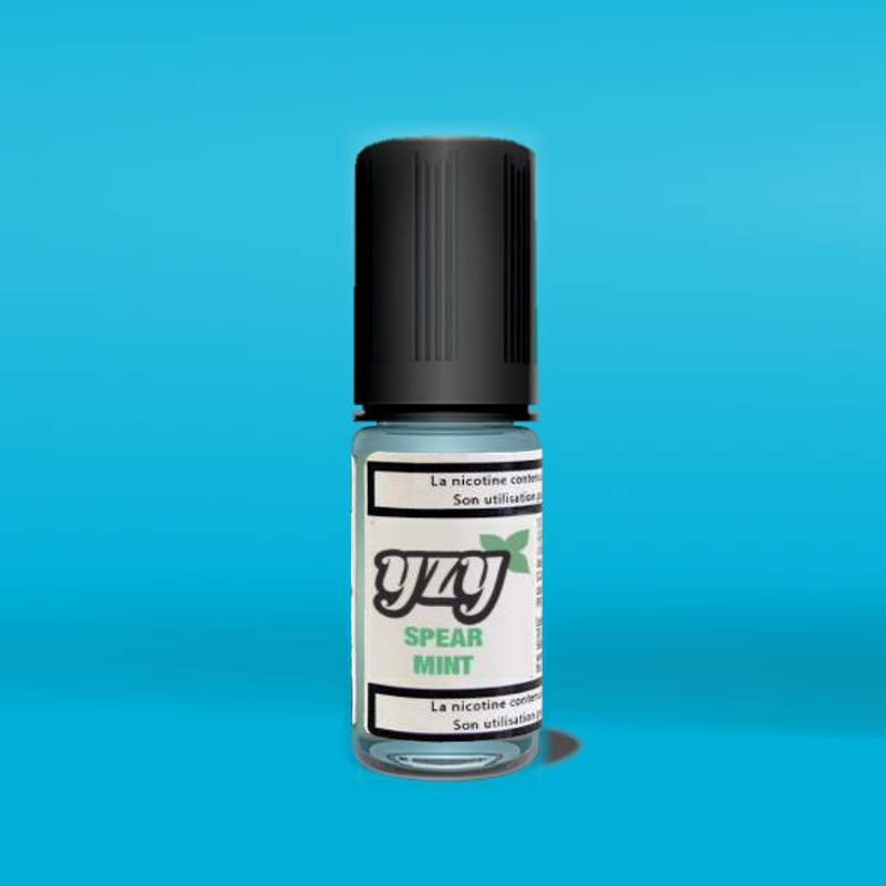 spear mint e liquide yzy neutre