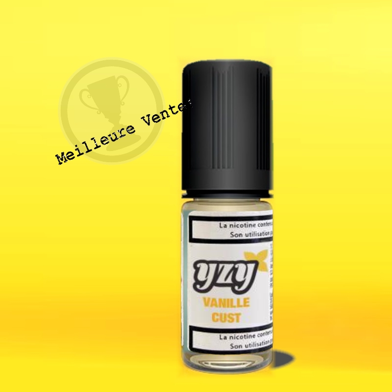 vanille custard e liquide yzy neutre