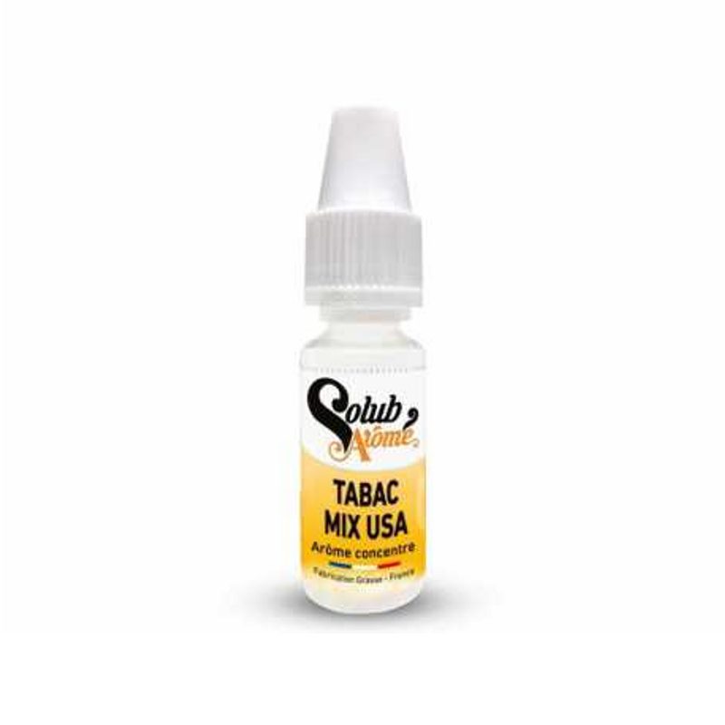 Eliquide DIY Concentré 10ml Mix USA -SOLUB AROME- Eliquide DIY Concentré 10ml Mix USA -SOLUB AROME-