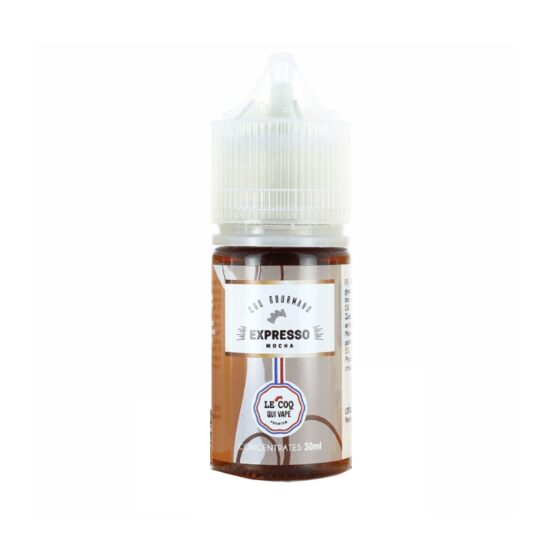 Eliquide Concentré 30ml Expresso Mocha - LE COQ QUI VAPE -