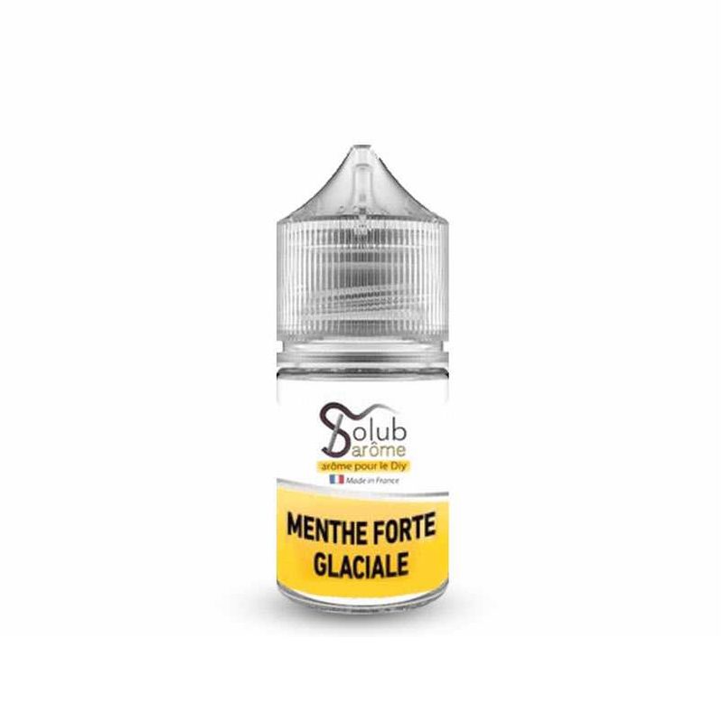 Eliquide Concentré DIY 30ml Menthe Forte Glaciale -SOLUB AROME-