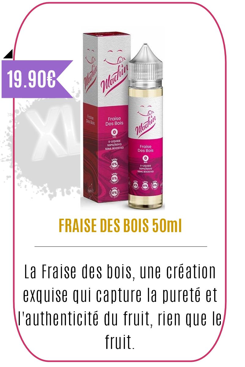 eliquide 50ml Fraise des Bois -Savourea-