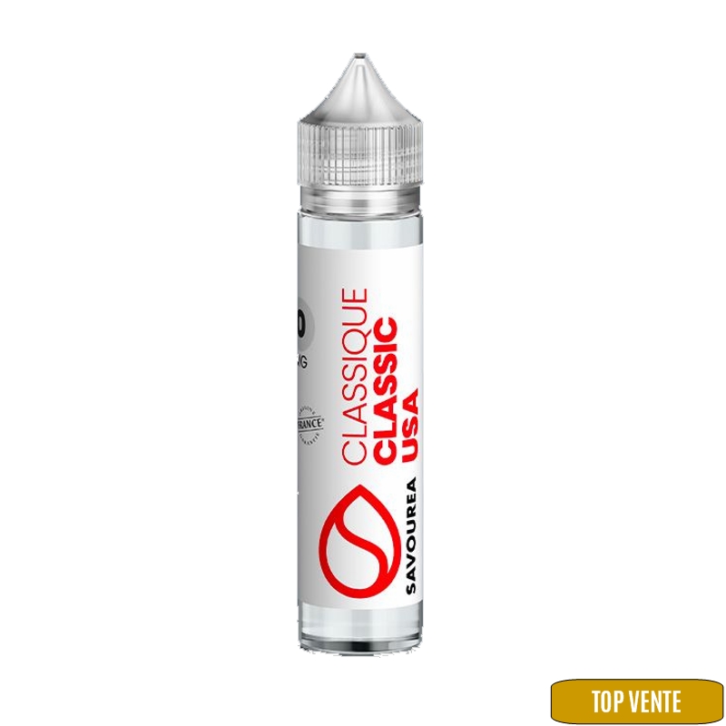 eliquide 50ml classique Classic USA - Savourea-