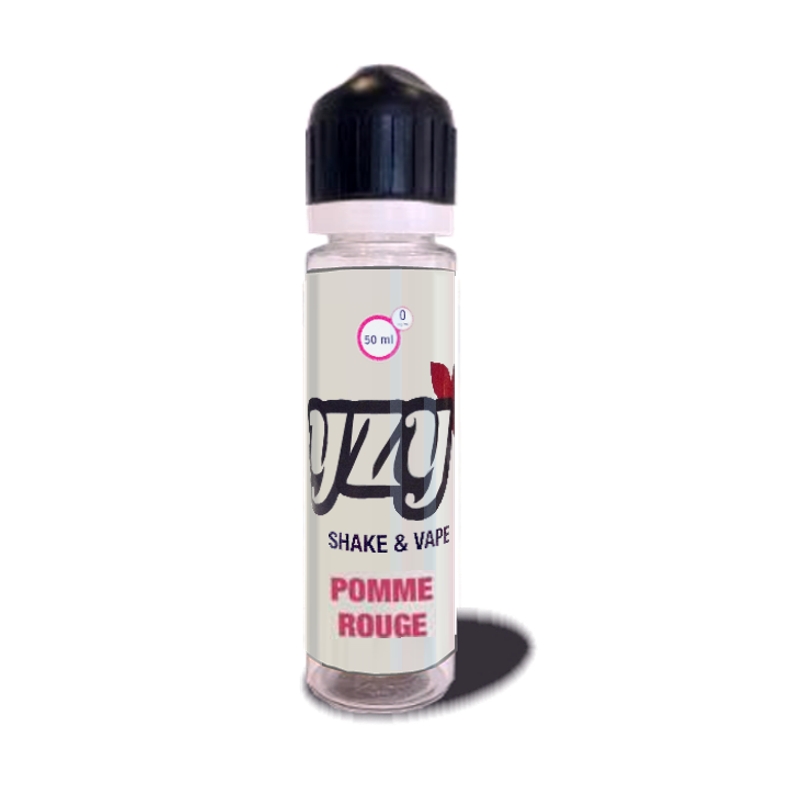 eliquide 50ml fruite pomme rouge yzy