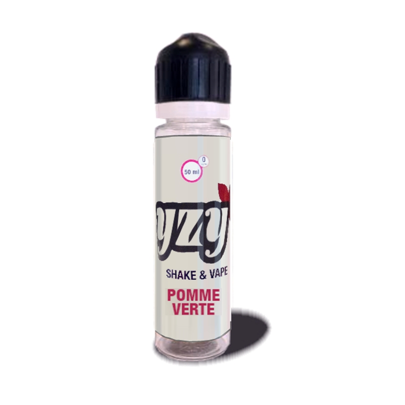 eliquide 50ml fruite pomme verte yzy