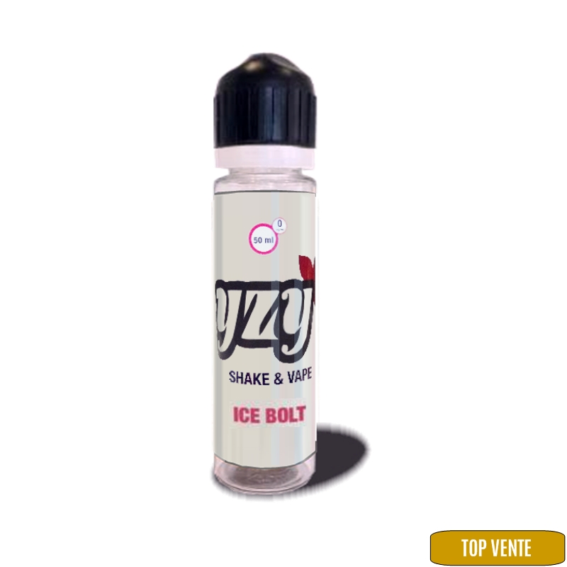 eliquide 50ml menthole ice bolt yzy