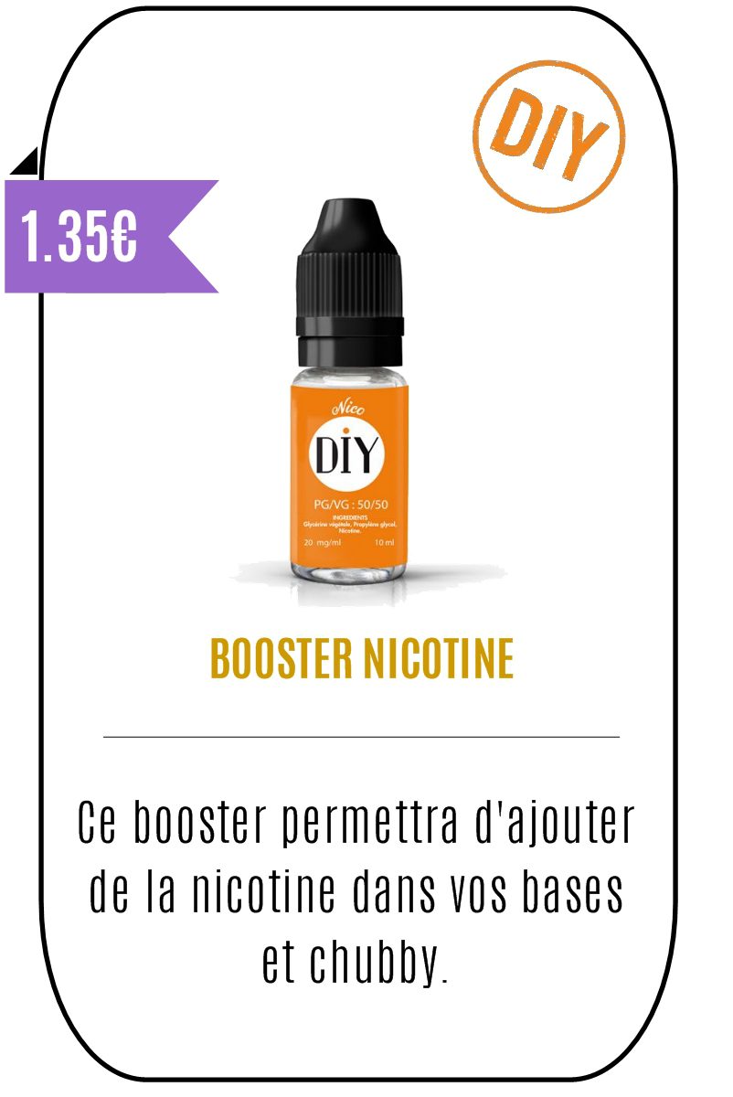 Eliquide booster nicotine 10ml -Savourea-