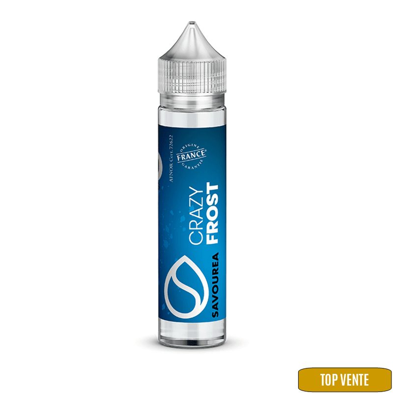eliquide mentholé 50ml Crazy Frost -Savourea- eliquide mentholé 50ml Crazy Frost -Savourea-