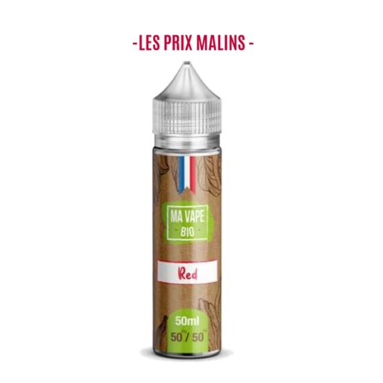 eliquide pas cher 50ml fruité Red -Ma Vape Bio-