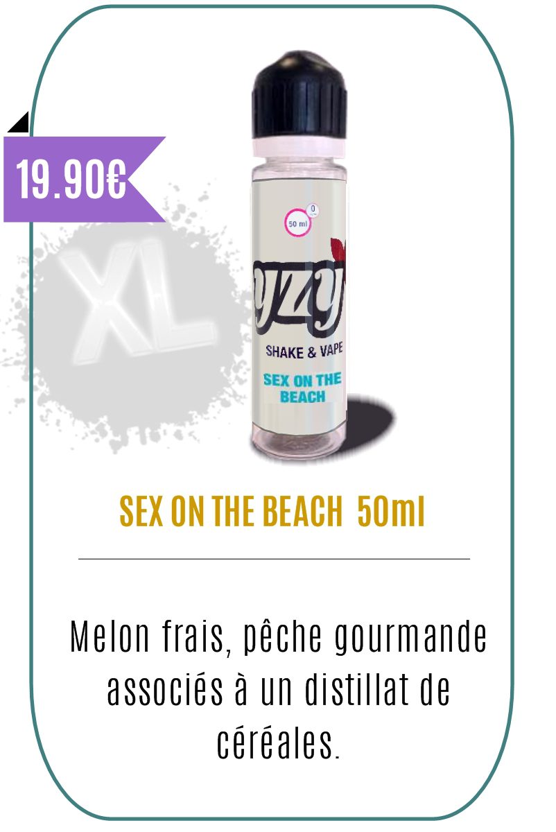 eliquide fruité Sex on the Beach 50ml - YZY -
