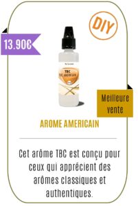 arome eliquide diy americain
