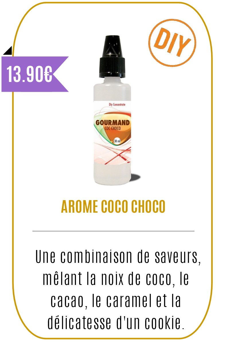 Eliquide Gourmand Concentré 30ml Coco Choco - YZY-
