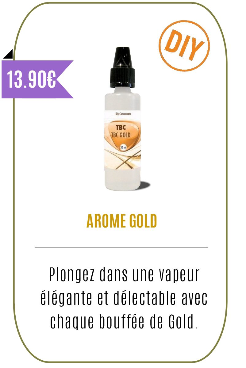 Eliquide Concentré 10ml Classic Gold- YZY -