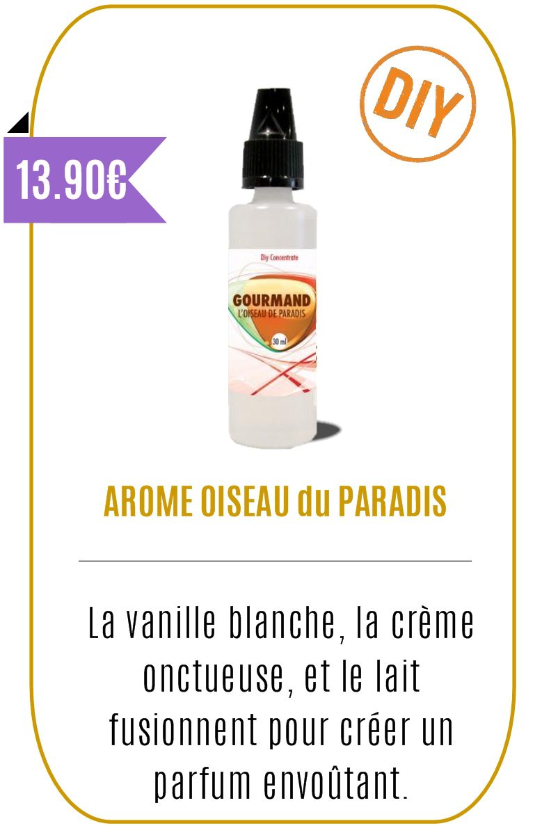 Eliquide Gourmand Concentré 30ml Oiseau du Paradis- YZY-