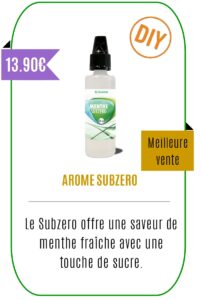 arome eliquide diy zubzero
