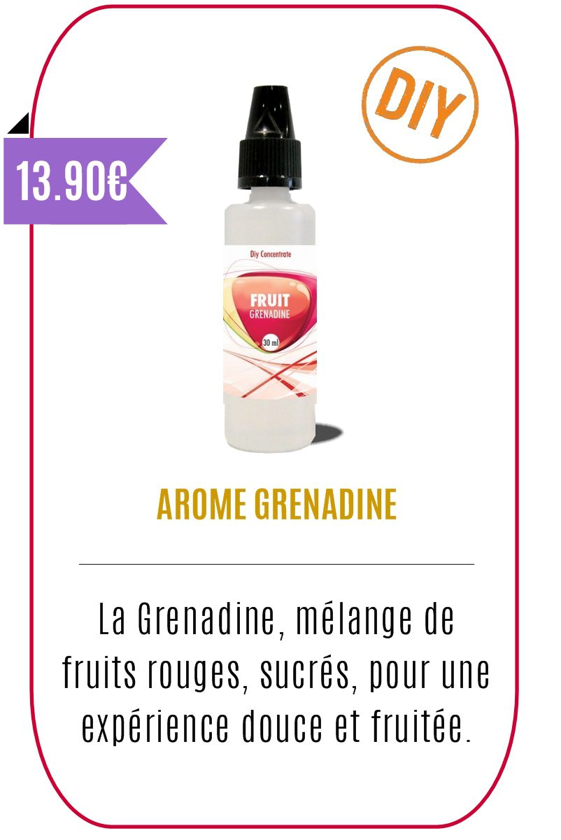 Eliquide fruité Concentré DIY 30ml Grenadine -YZY-