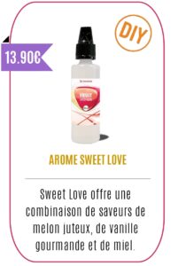 arome eliquide sweet love