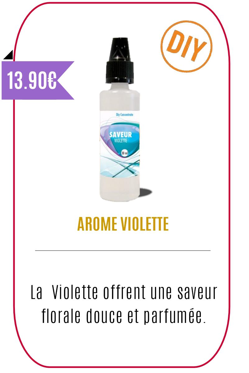 Eliquide fruité Concentré DIY 30ml Violette -YZY-