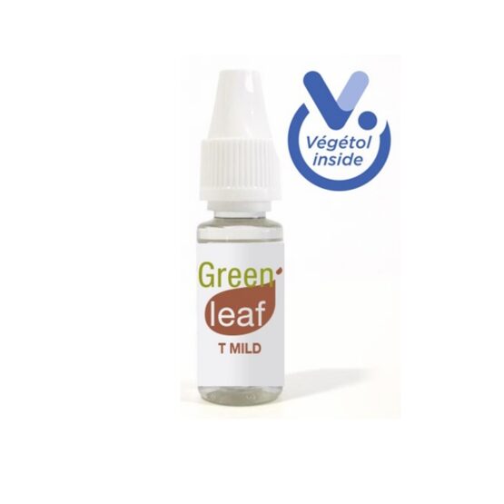 eliquide classic au VEGETOL gout tabac doux de chez Green Leaf T.MILD 10ml