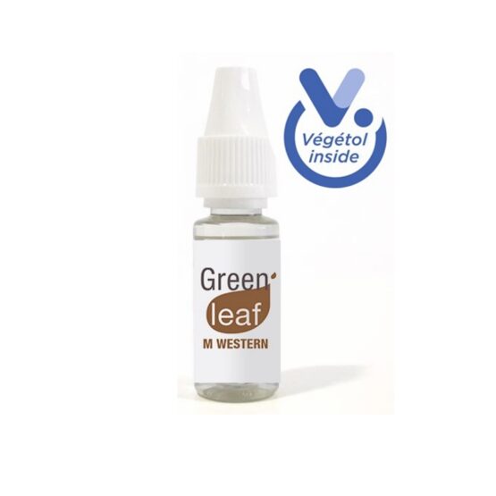 eliquide classic au VEGETOL gout tabac de chez Green Leaf M WESTERN 10ml