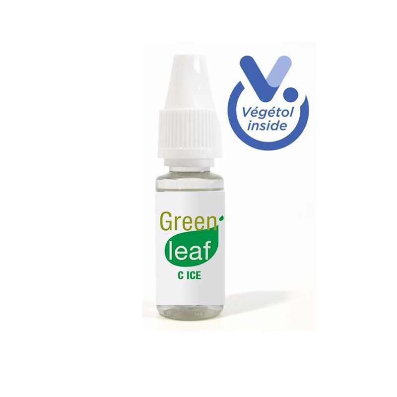 eliquide mentholé au VEGETOL gout menthe fraiche de chez Green Leaf C.ICE 10ml