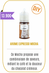 Eliquide Concentré 30ml Café Mocha - LE COQ QUI VAPE -