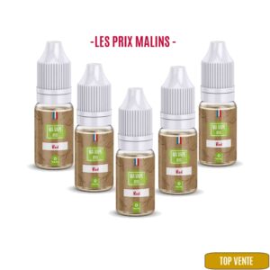 Eliquide classic YZY TOUCAN gout tabac blond caramel doux 10ml eliquide fruité RED 10ml lot de 5 flacons - Ma Vape Bio -