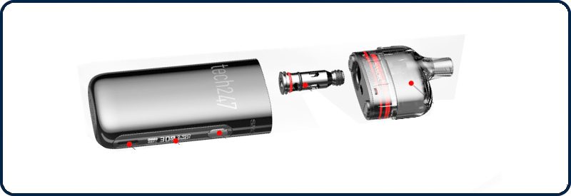 A qui s'adresse la Ecigarette KIT TECH 247 - SMOK - Mouvaux