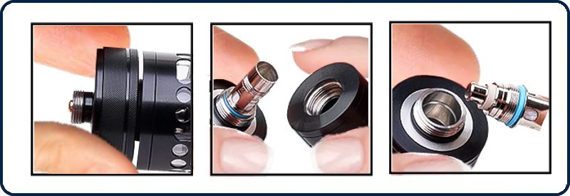 Changer resistance Atomiseur Nautilus 3SR Tank - ASPIRE -