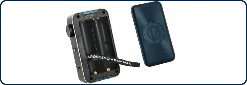 Compartiment double accu ecigarette box - GEN MAX MOD - VAPORESSO - Mouvaux