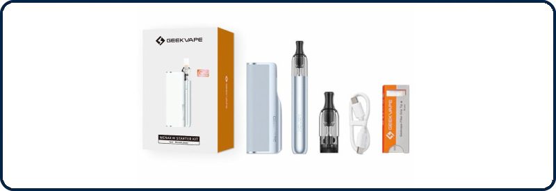 Contenue du KIT WENAX M STARTER - GEEK VAPE - Mouvaux
