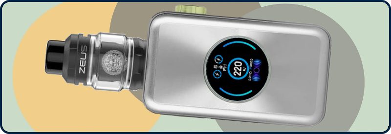 Description ecigarette KIT - GEN MAX MOD - VAPORESSO + ZEUS SUBOHM - GEEK VAPE - Mouvaux