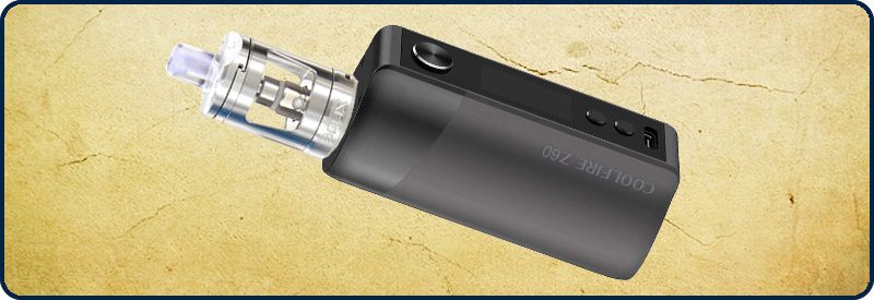 Ecigarette -Description du KIT COOL FIRE Z60 + ZLIDE D22 - INNOKIN -