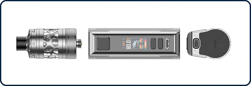 Ecigarette ZELOS M80 - ASPIRE -