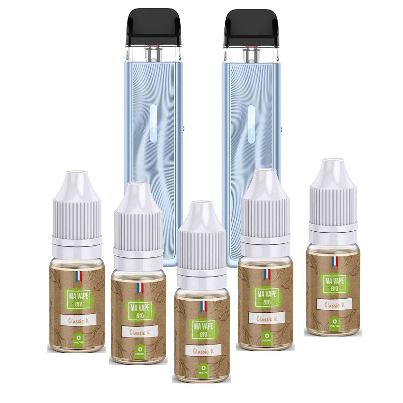 Lot de 2 ecigarettes XROS 5 Mini vaporesso + 5 eliquides a petit prix Mouvaux - Offre duo -