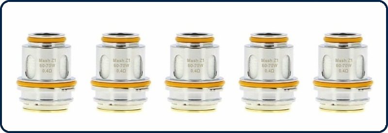 Resistance Z-Coil pour Ecigarette Kit AEGI SOLO 3 - GEEK VAPE-