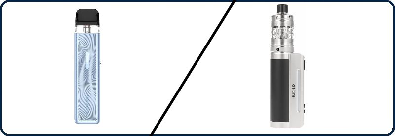 comment choisir sa cigarette electronique - le choisir entre un modele simple ou complet - les conseils de votre conseillé à en vapotage à Mouvaux - YZY Mouvaux by Oncle Vape