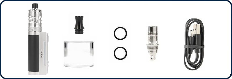 contenue du kit ZELOS M80 - ASPIRE - Mouvaux