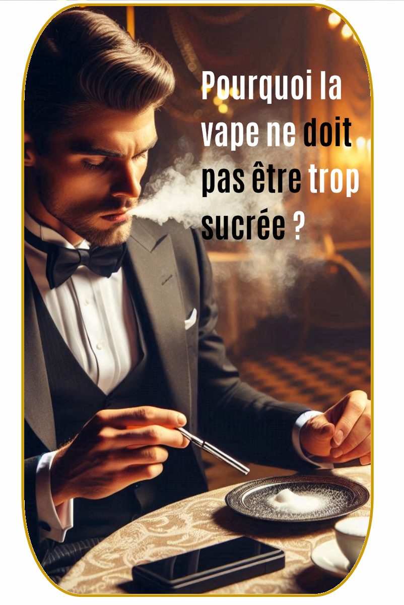ecigarette - pourquoi la vape ne doit pas être trop sucrée - votre conseillé en vapotage vous répond - yzy mouvaux by oncle vape - MOUVAUX