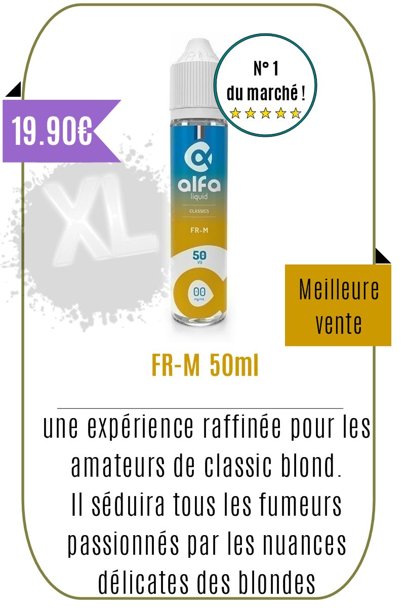 eliquide classic 50ml - FR-M - ALFA LIQUID - Mouvaux,Lille