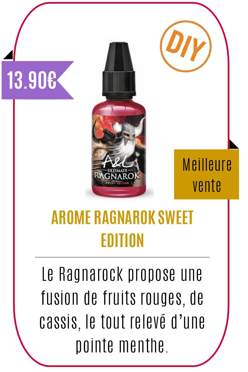 eliquide concentré DIY Fruité Frais - RAGNAROK SWEET EDITION - A&L ULTIMATE